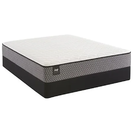 Queen 10 1/2" Firm Innerspring Mattress and StableSupport™ Foundation